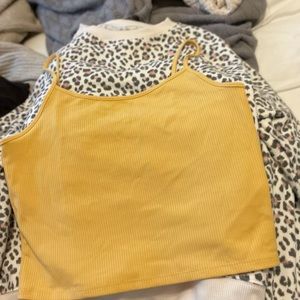 American eagle large crop top new without tags